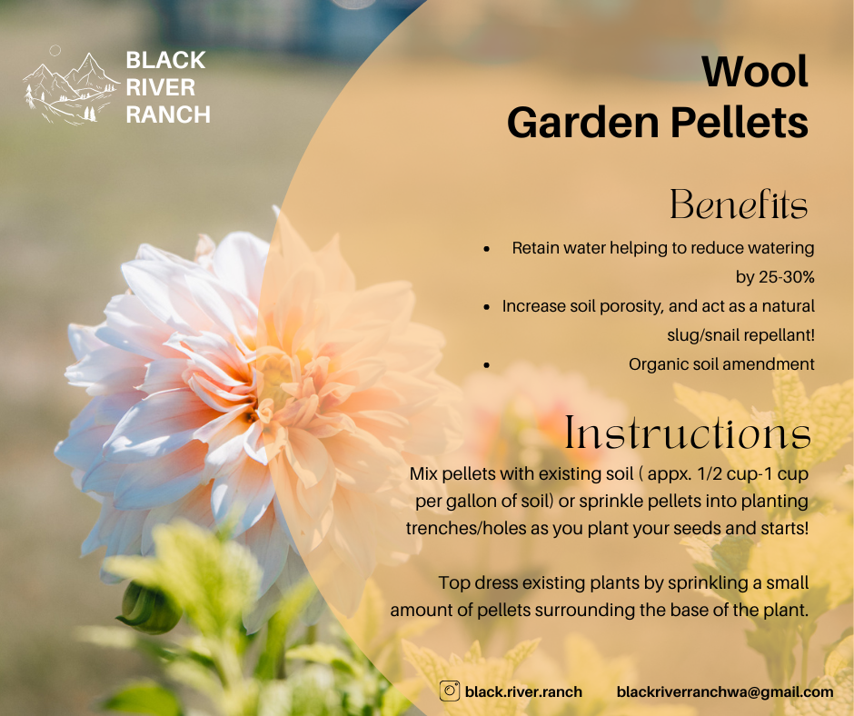Wool Garden Pellets