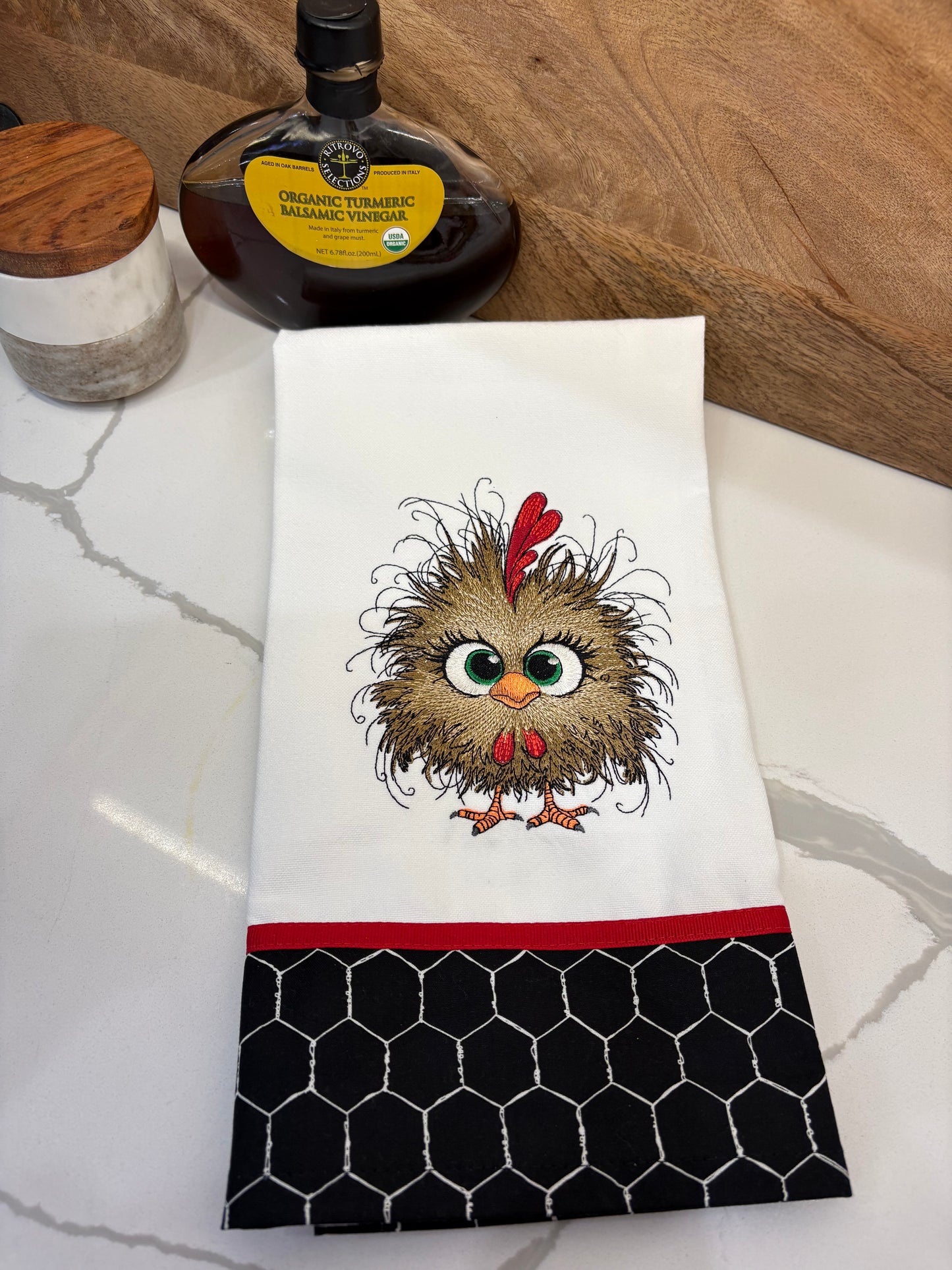 Chicken Little Tea Towel