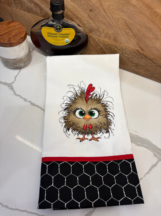 Chicken Little Tea Towel